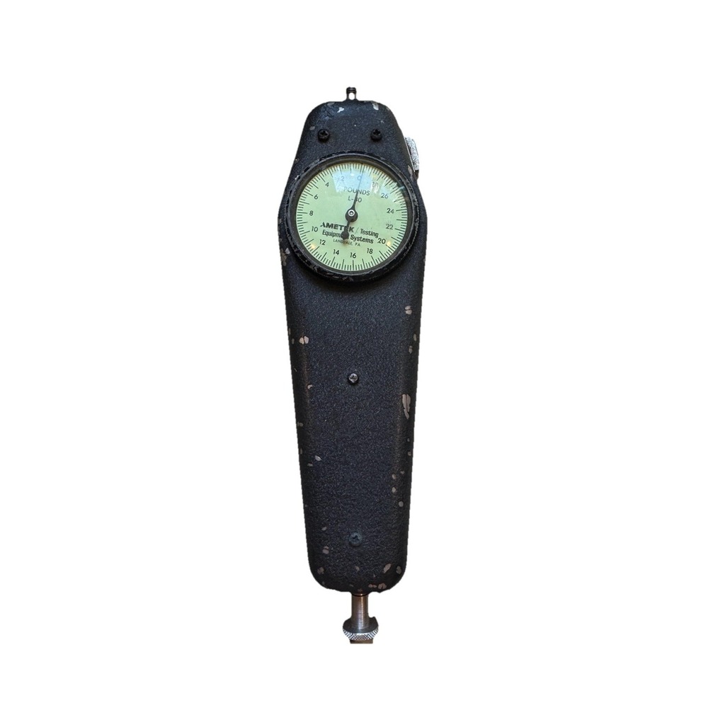 Vintage Ametek L-30 Hunter Spring Accu-Force Mechanical Force‎ Gage Tester works - Picture 5 of 9